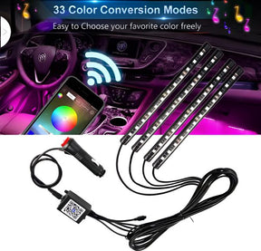 CAR LED LIGHT | FOOT LIGHT | DECORATIVE AUTO